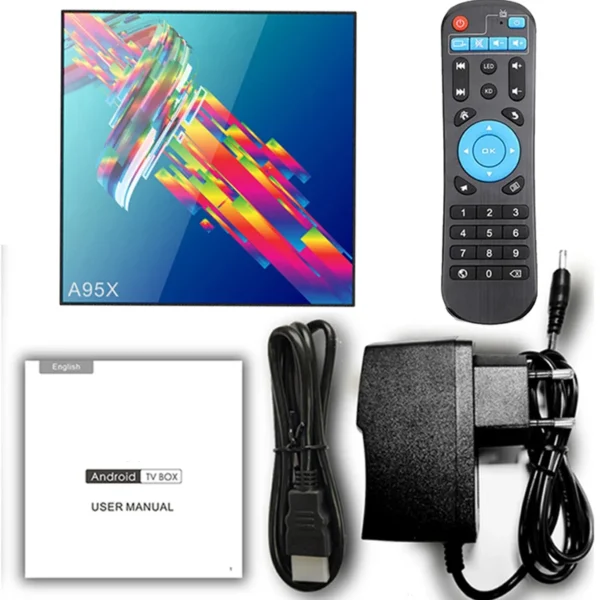 Top! A95X R3 Plus Smart Tv Box Android 10 6k 2G 16G 4G 32G 64G 2.4G & 5G WIFI Support BT Quad Core Media Player - Image 6