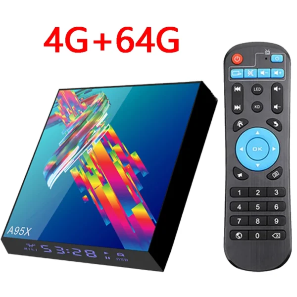 Top! A95X R3 Plus Smart Tv Box Android 10 6k 2G 16G 4G 32G 64G 2.4G & 5G WIFI Support BT Quad Core Media Player - Image 7