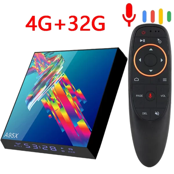 Top! A95X R3 Plus Smart Tv Box Android 10 6k 2G 16G 4G 32G 64G 2.4G & 5G WIFI Support BT Quad Core Media Player - Image 10