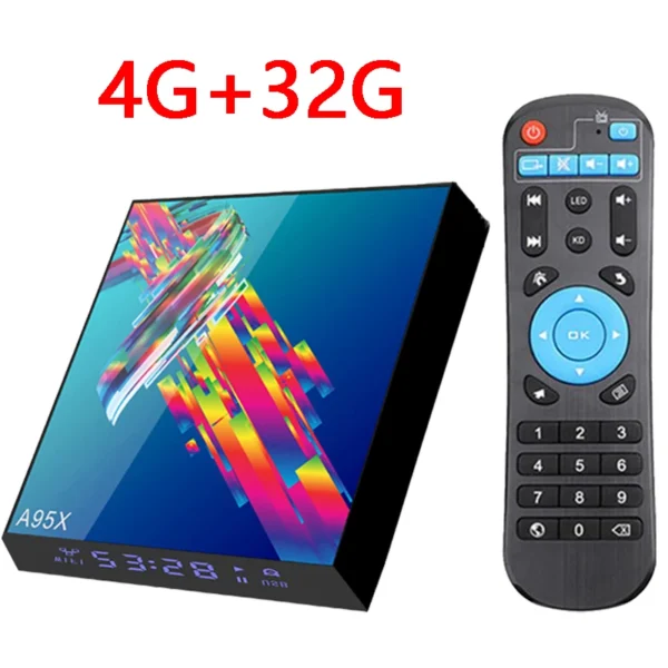 Top! A95X R3 Plus Smart Tv Box Android 10 6k 2G 16G 4G 32G 64G 2.4G & 5G WIFI Support BT Quad Core Media Player - Image 8