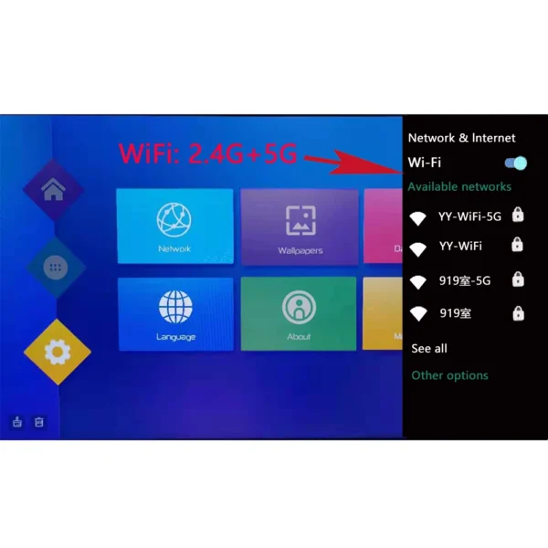 Top! A95X R3 Plus Smart Tv Box Android 10 6k 2G 16G 4G 32G 64G 2.4G & 5G WIFI Support BT Quad Core Media Player - Image 3
