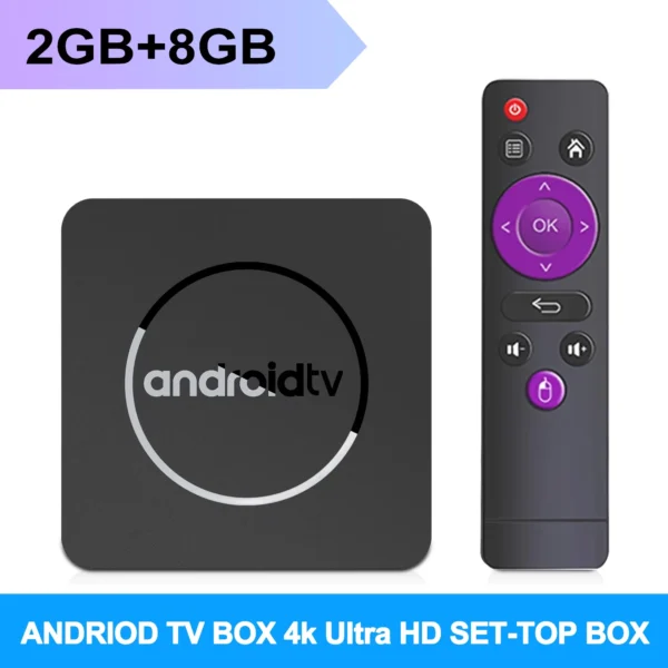 HOT Android TV Box Q1 Support Allwinner H313 Quad-core 4K 2.4G 5.8G Dual WIFI IR&Voice Control H.265 Streaming Smart Set Top Box - Image 10