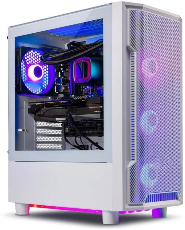 Gaming PC Desktop, Ryzen 7 7700X 4.5 GHz (5.4GHz Turbo Boost), NVIDIA RTX 4070 Super 12GB GDDR6X, 1TB SSD