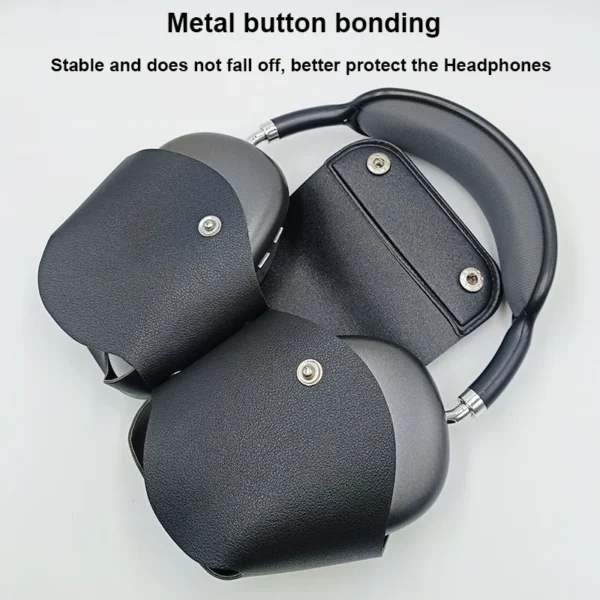 For Airpods Max Earphone Protective Cover Soft Leather Case Against Falling And Scratching Earphone Accessories For Airpods Max - Image 5