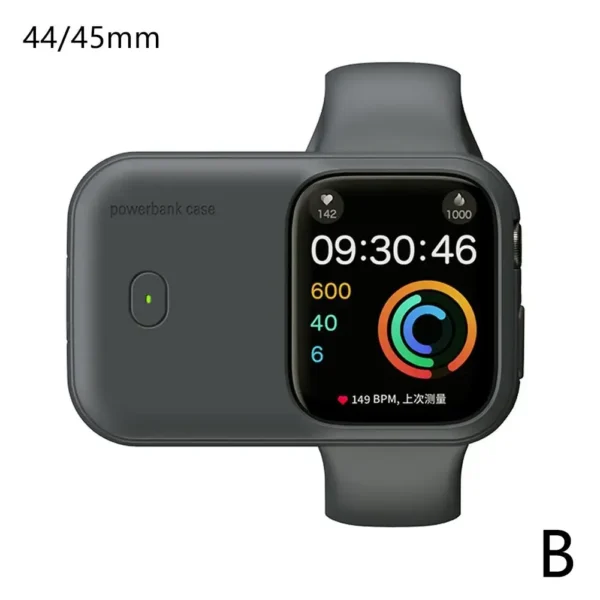 For Apple Watch Wireless Charging Case For Apple Watch Portable Power Bank High Capacity Negative Ion Continuous Charging 1 X8Q3 - Image 9