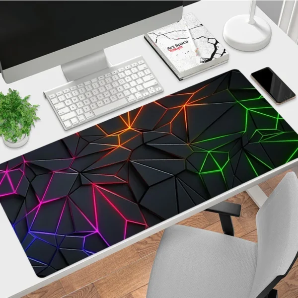 Computer Mouse Pad Gaming Accessories Large Mause Pad Sense of Science and Technology Printing Deskmat Keyboard Pad Mausepad - Image 3