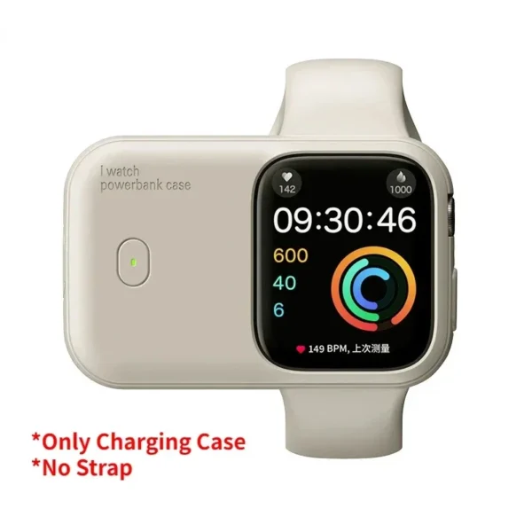 For Apple Watch Wireless Charger Apple Watch S9 40 41 44 45 49mm Smart Outdoor Sports Portable Wearable Wireless Charging Bank - Image 7