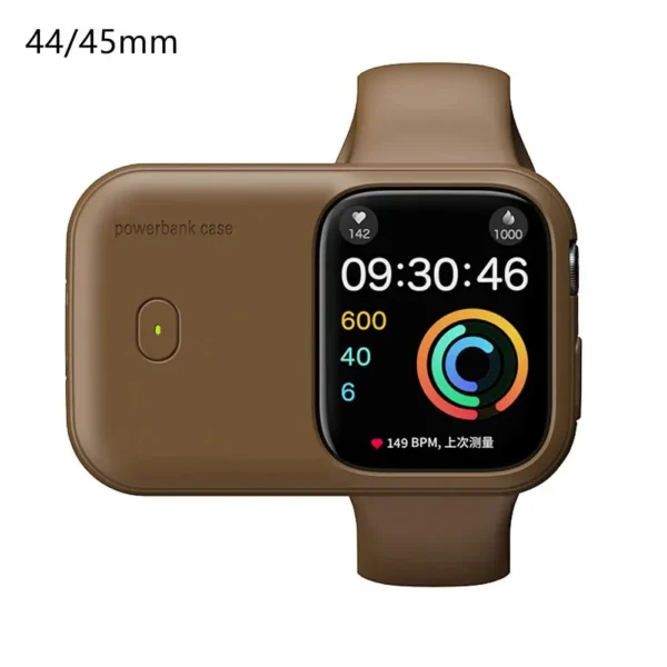 For Apple Watch Wireless Charging Case For Apple Watch Portable Power Bank High Capacity Negative Ion Continuous Charging 1 X8Q3 - Image 5