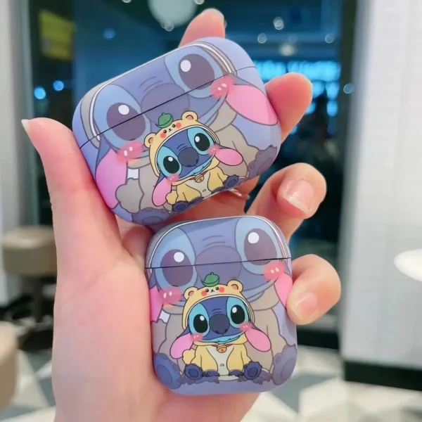 Disney Stitch Cover for Apple AirPods 1 2 3rd Case for AirPods Pro 2 Case Cute Cartoon Air Pods Pro Wireless Box - Image 3