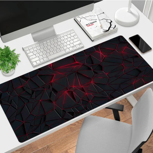 Computer Mouse Pad Gaming Accessories Large Mause Pad Sense of Science and Technology Printing Deskmat Keyboard Pad Mausepad - Image 2