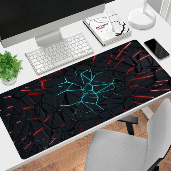 Computer Mouse Pad Gaming Accessories Large Mause Pad Sense of Science and Technology Printing Deskmat Keyboard Pad Mausepad - Image 4