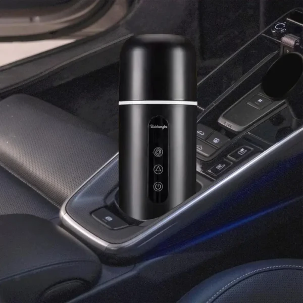 12V 24V Car Heating Cup Electric Kettle Stainless Steel Smart Temperature Control Touch LCD Display Travel Coffee Mug Warmer - Image 9