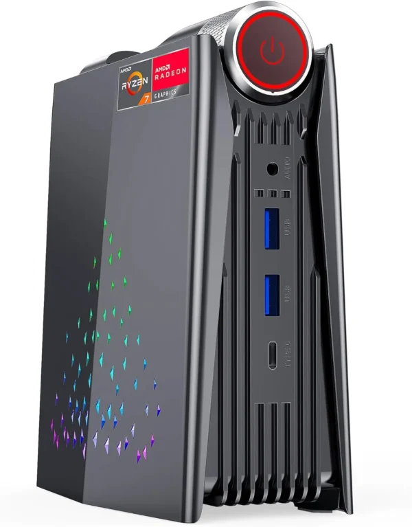 ACEMAGICIAN [Gaming PC] Ryzen Mini PC, AMD Ryzen 7 5700U(up to 4.3Ghz) 16GB DDR4 512GB NVME SSD Mini Desktop Computer - Image 7