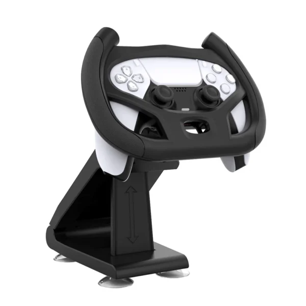 For PS5 Gaming Steering Wheel Multi Axis Steering Wheel Races Game Handle Holder with Bracket for Playstation 5 Game Accessories