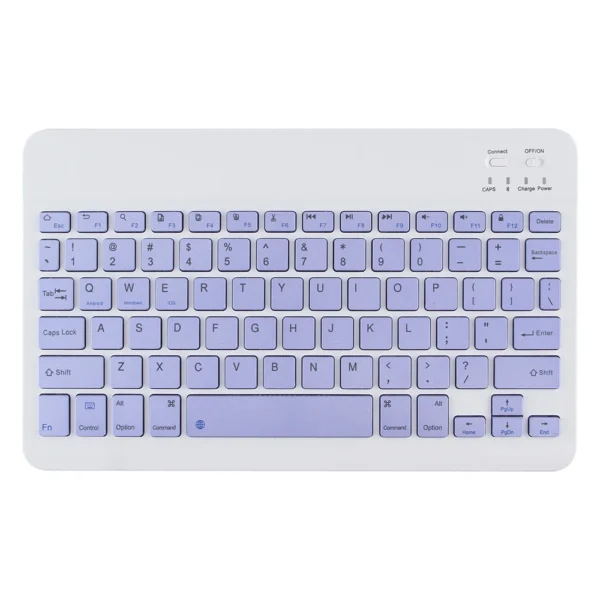 Mini Bluetooth Keyboard Wireless Keyboard Rechargeable Russian Spain Keyboards For IOS Android Windows 10 Inch For Phone Tablet - Image 8