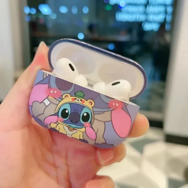 Disney Stitch Cover for Apple AirPods 1 2 3rd Case for AirPods Pro 2 Case Cute Cartoon Air Pods Pro Wireless Box - Image 5