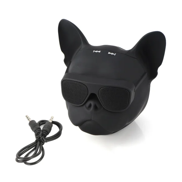 Portable Bluetooth Speaker Dog Shaped Stereo Subwoofer USB Wireless Loudspeaker With Radio Function - Image 7