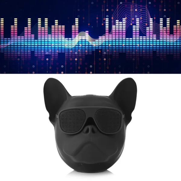 Portable Bluetooth Speaker Dog Shaped Stereo Subwoofer USB Wireless Loudspeaker With Radio Function - Image 2